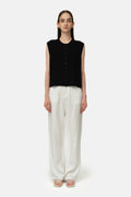 Aura Knit Vest - Black