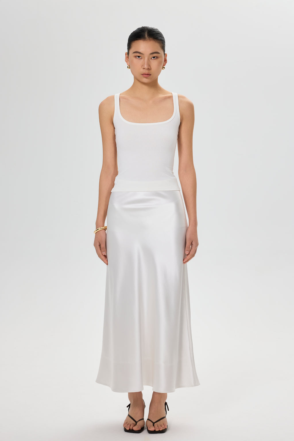 Ellis Skirt - Pearl