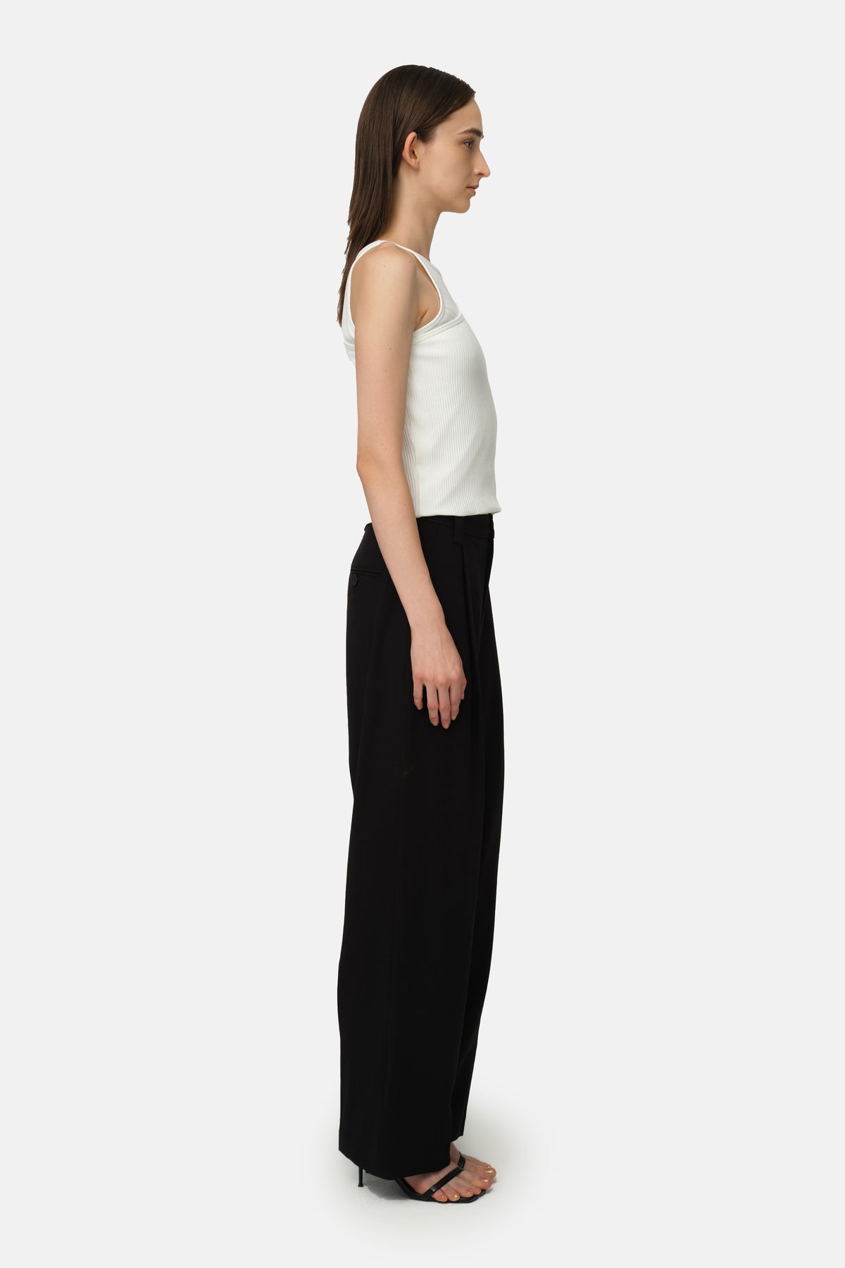Frost Layered Tank - Ivory