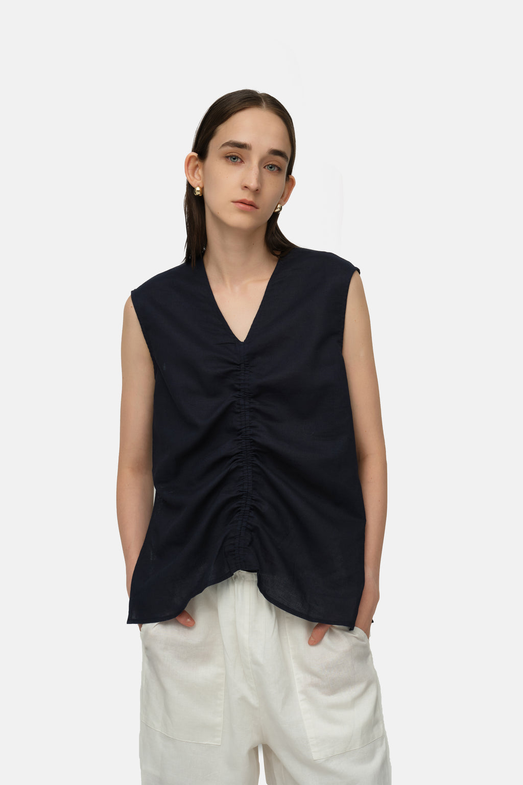 Luna Drawstring Top
