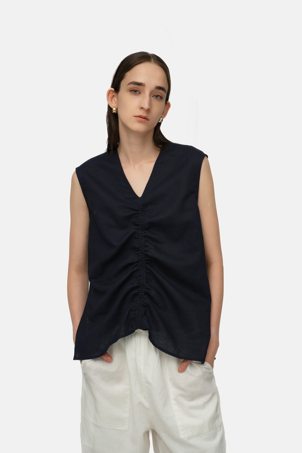 Luna Drawstring Top