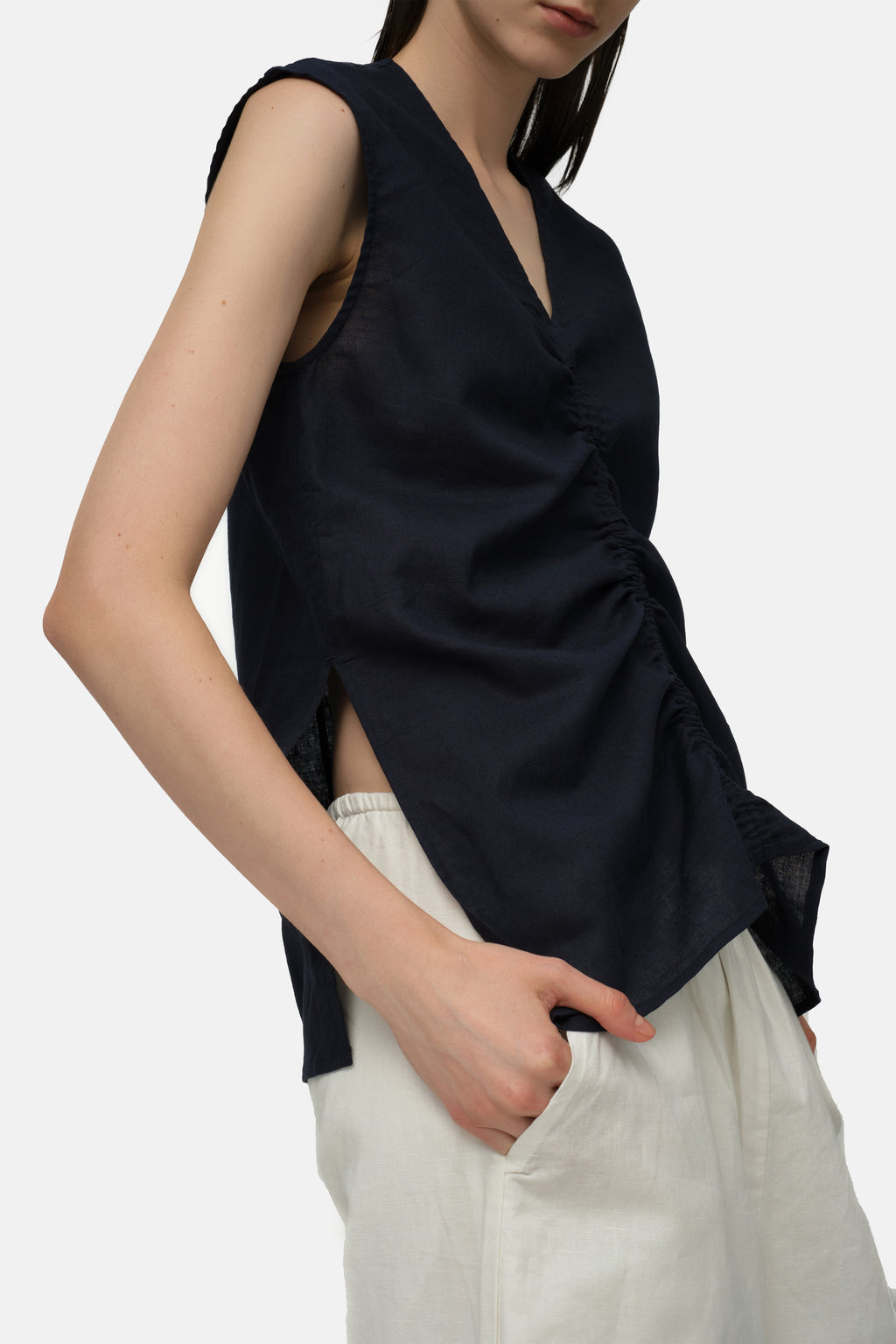 Luna Drawstring Top