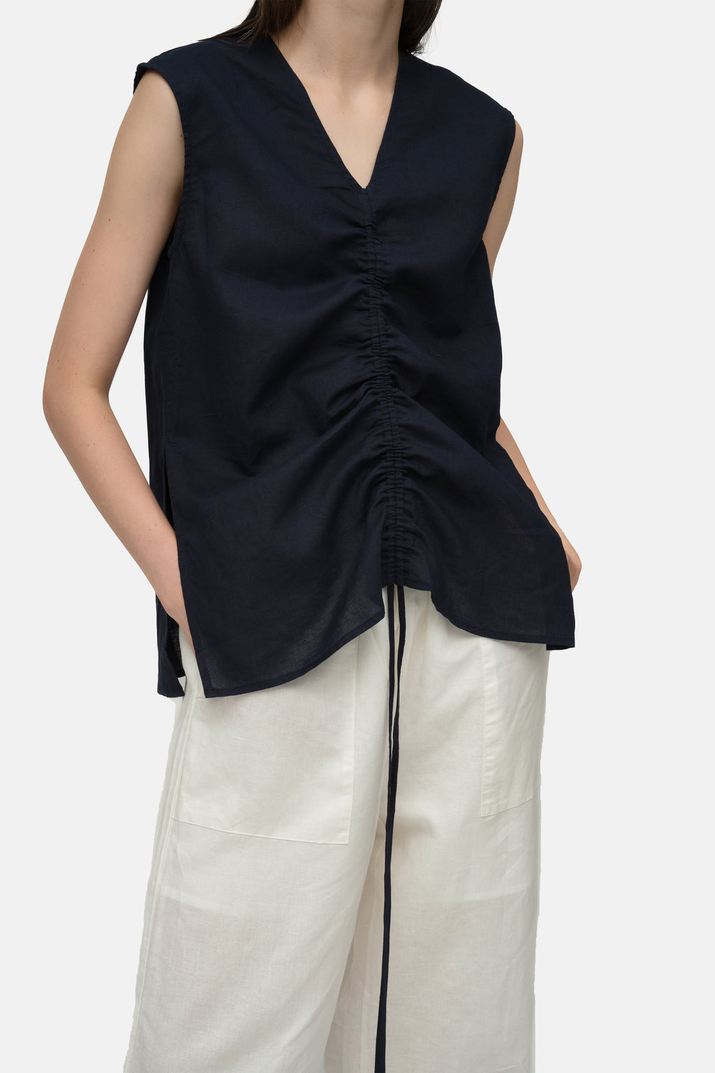 Luna Drawstring Top