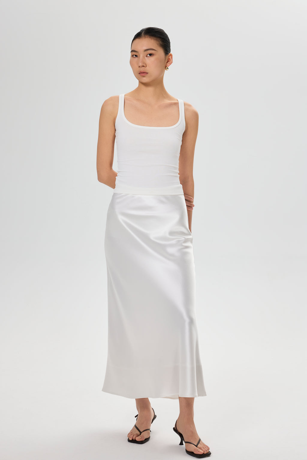 Ellis Skirt - Pearl
