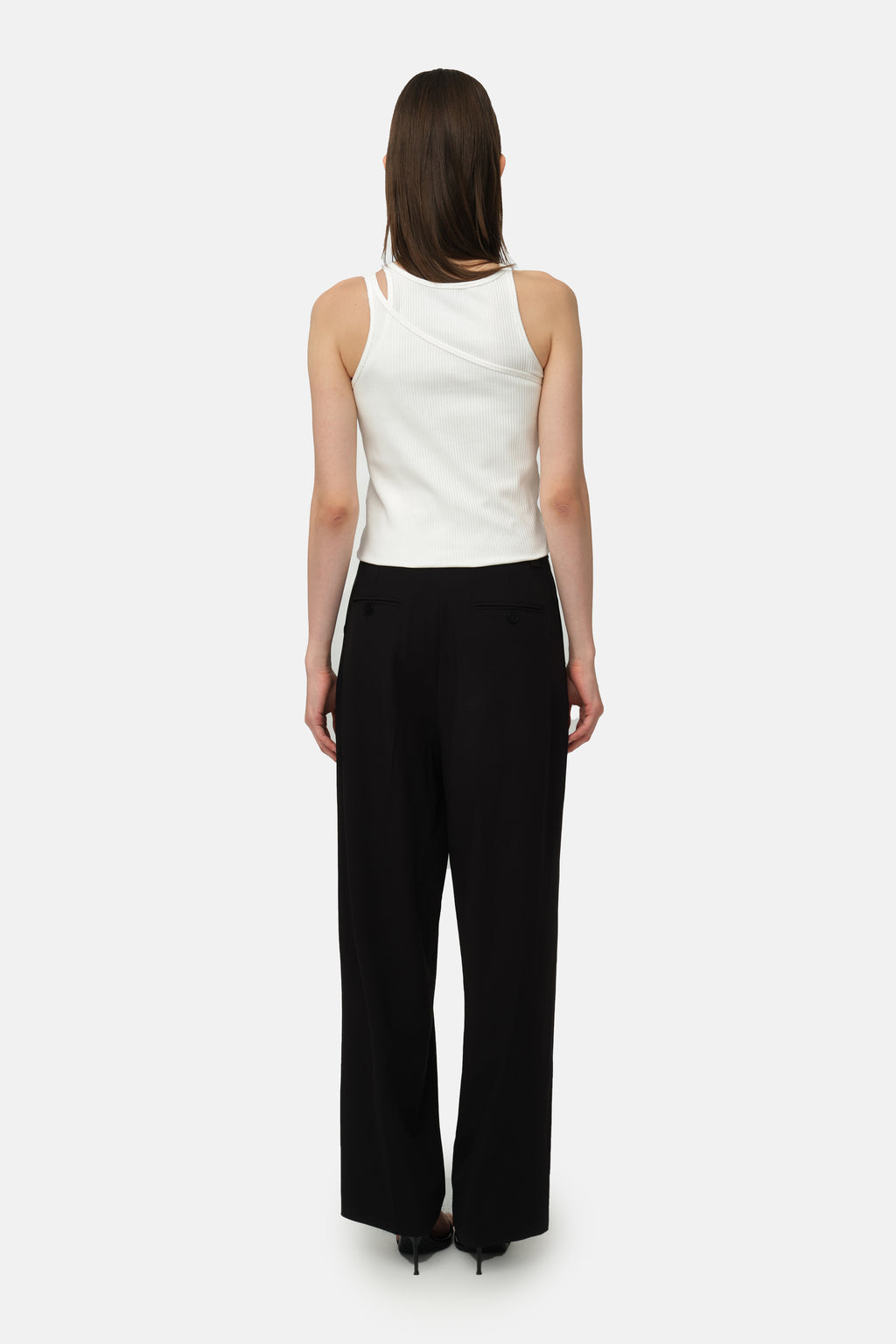 Frost Layered Tank - Ivory