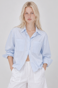 Sloane Shirt - Powder Blue